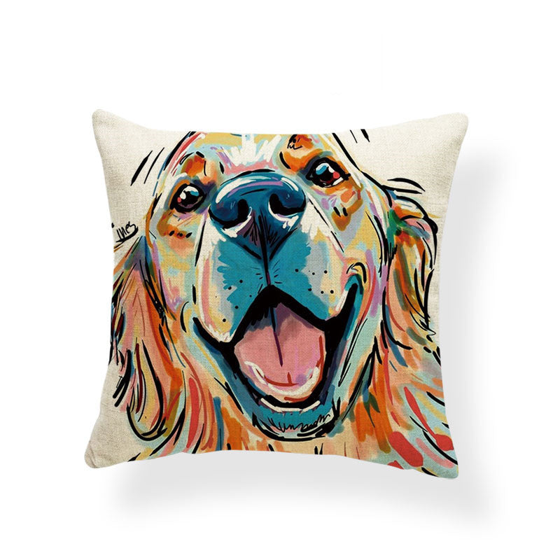 Dog Lover Linen Cushion Collection