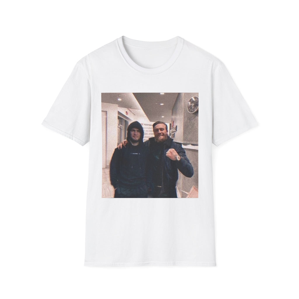Khabib & Conor Funny Photo T-Shirt — Custom Friend Snapshot Tee