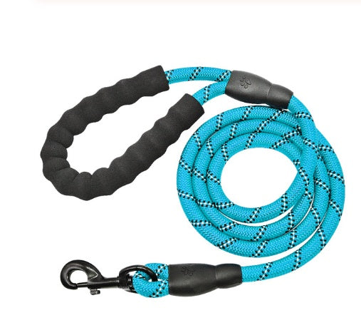 Reflective Nylon Dog Leash – Durable Rope for All Dogs