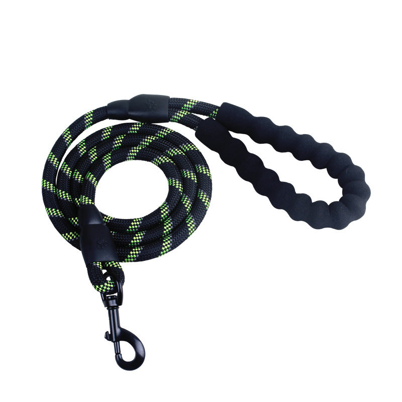Reflective Nylon Dog Leash – Durable Rope for All Dogs