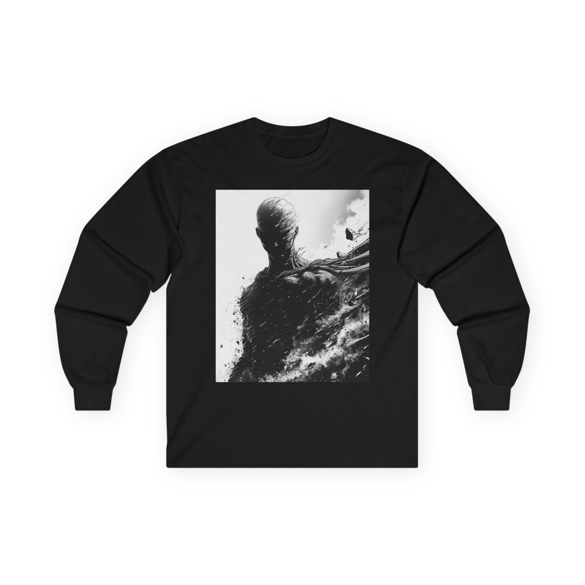 One Punch Man Saitama Long Sleeve Tee