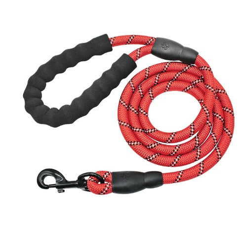 Reflective Nylon Dog Leash – Durable Rope for All Dogs