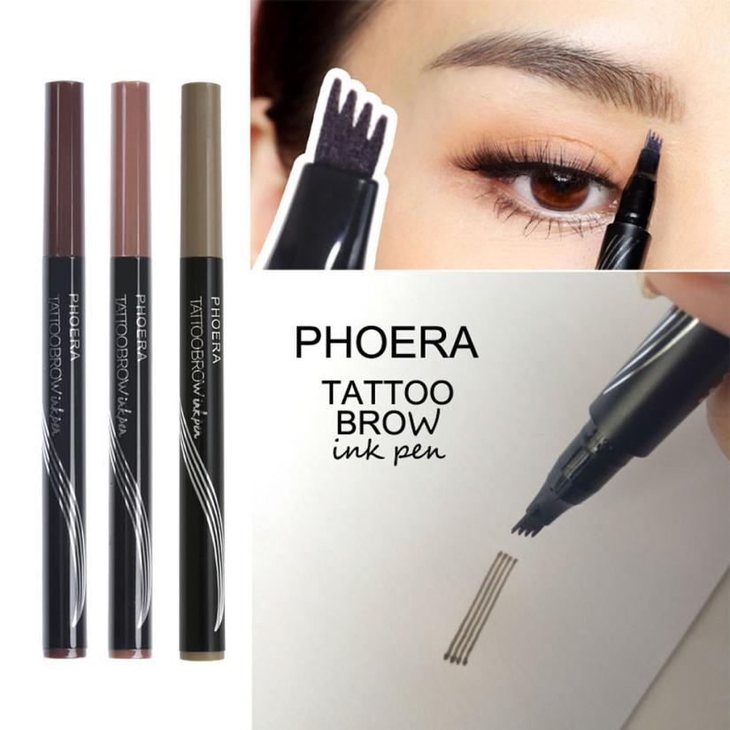 Ultra-Fine Four-Comb Eyebrow Pencil – Long Lasting Brow Definer