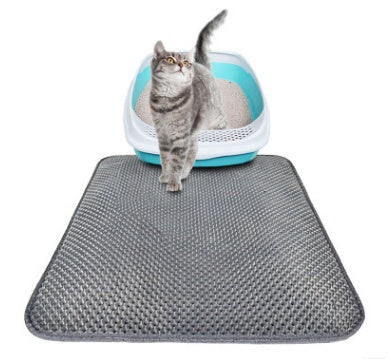 Honeycomb Cat Litter Mat – Waterproof & Urine-Proof Pad