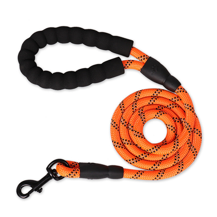 Reflective Nylon Dog Leash – Durable Rope for All Dogs