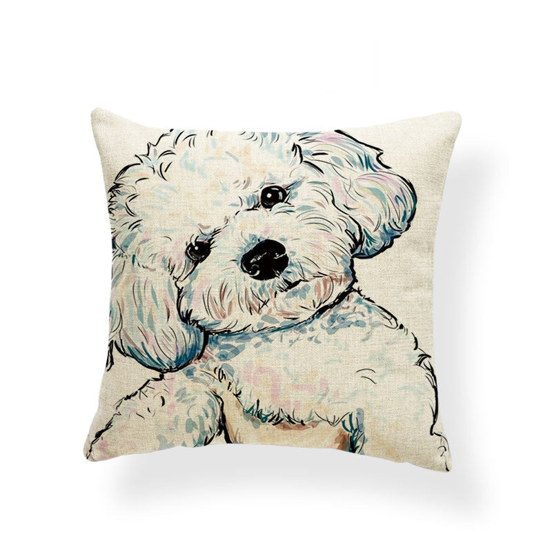 Dog Lover Linen Cushion Collection