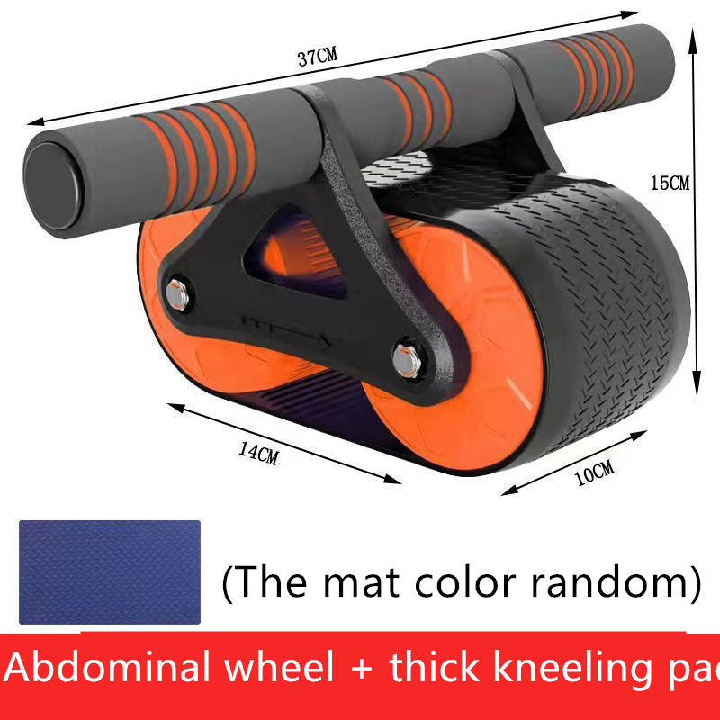 Automatic Rebound Ab Wheel Roller – Core & Waist Trainer