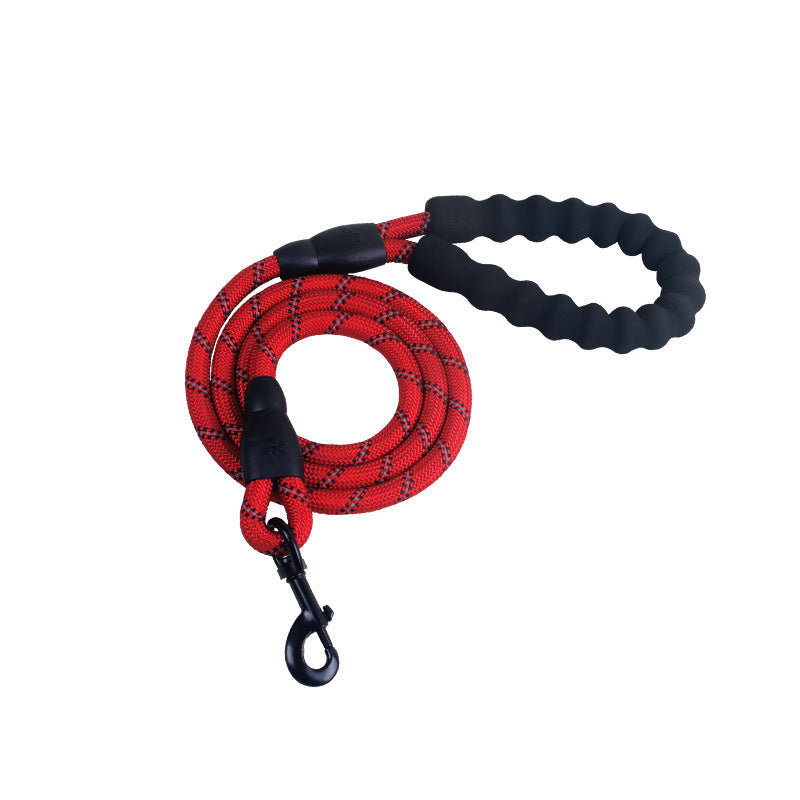 Reflective Nylon Dog Leash – Durable Rope for All Dogs
