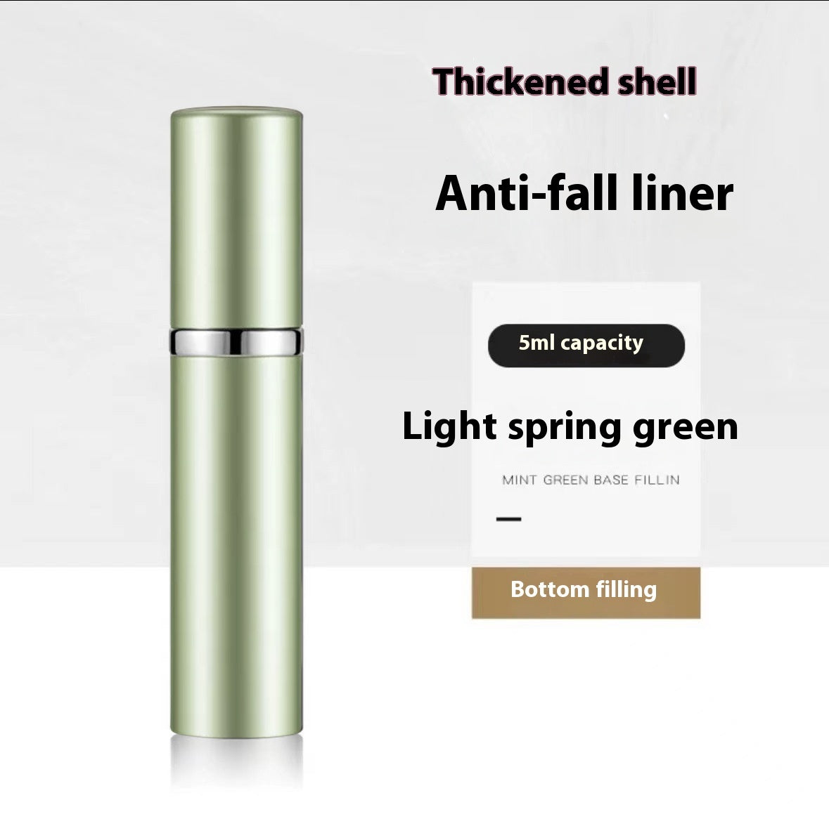 Portable Perfume Atomizer – Refillable Travel Spray Bottle