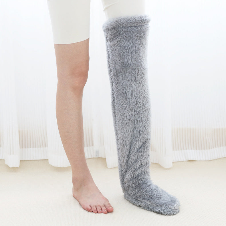 CozyKnee Fuzz – Winter Warm Long Socks