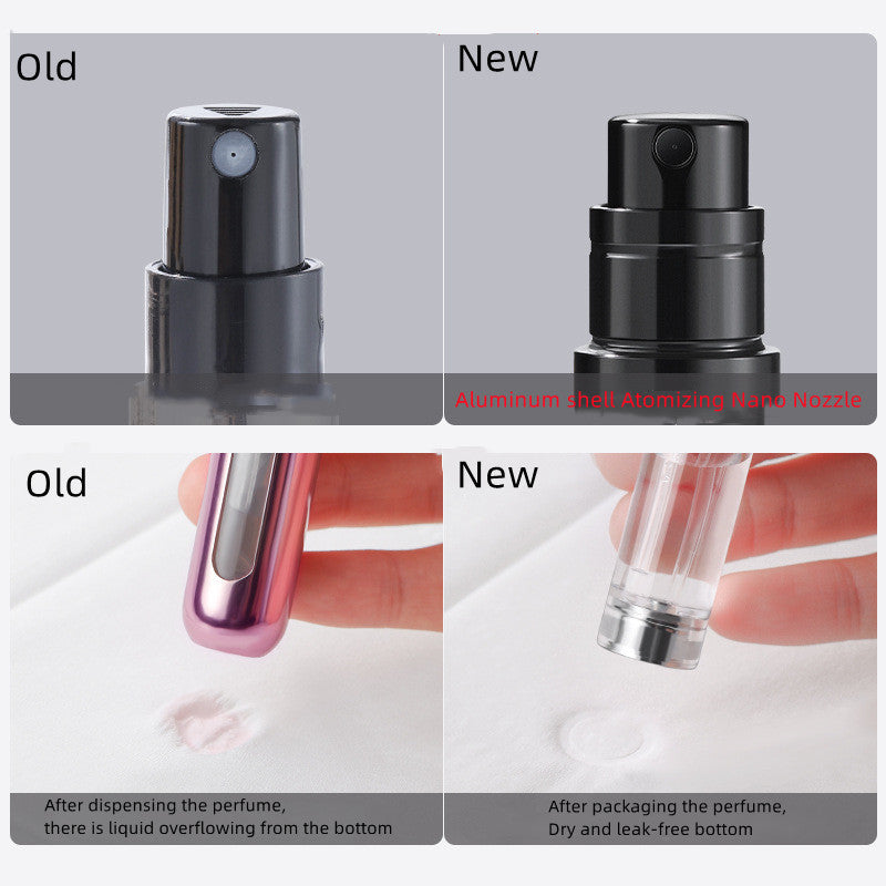Portable Perfume Atomizer – Refillable Travel Spray Bottle