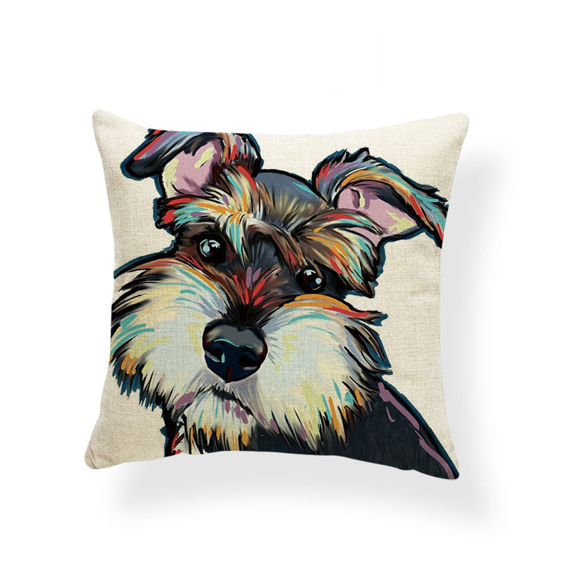 Dog Lover Linen Cushion Collection
