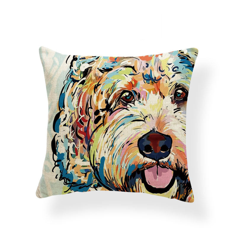 Dog Lover Linen Cushion Collection