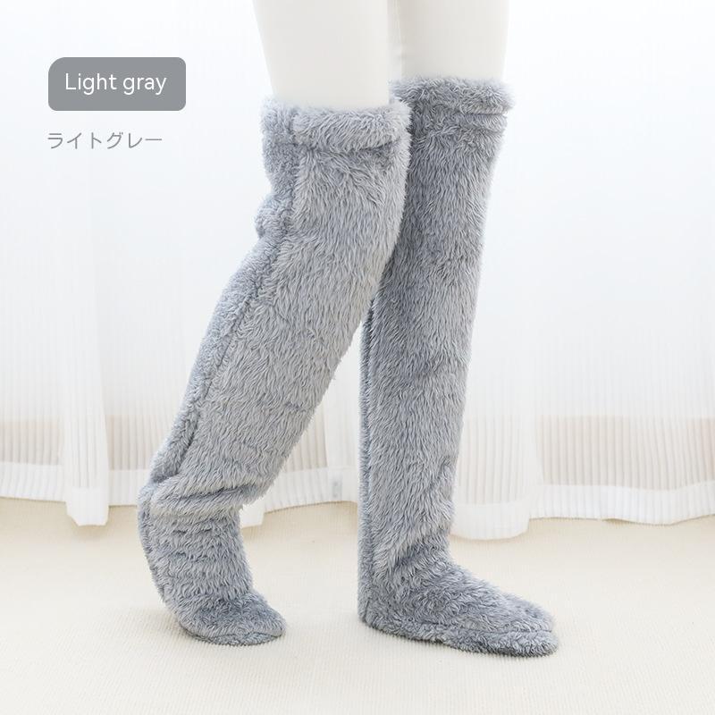 CozyKnee Fuzz – Winter Warm Long Socks