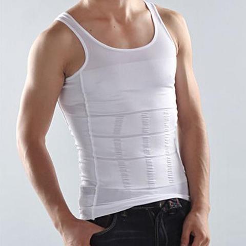 Men’s Slimming Body Shaper Vest – Tummy Control Compression Tank