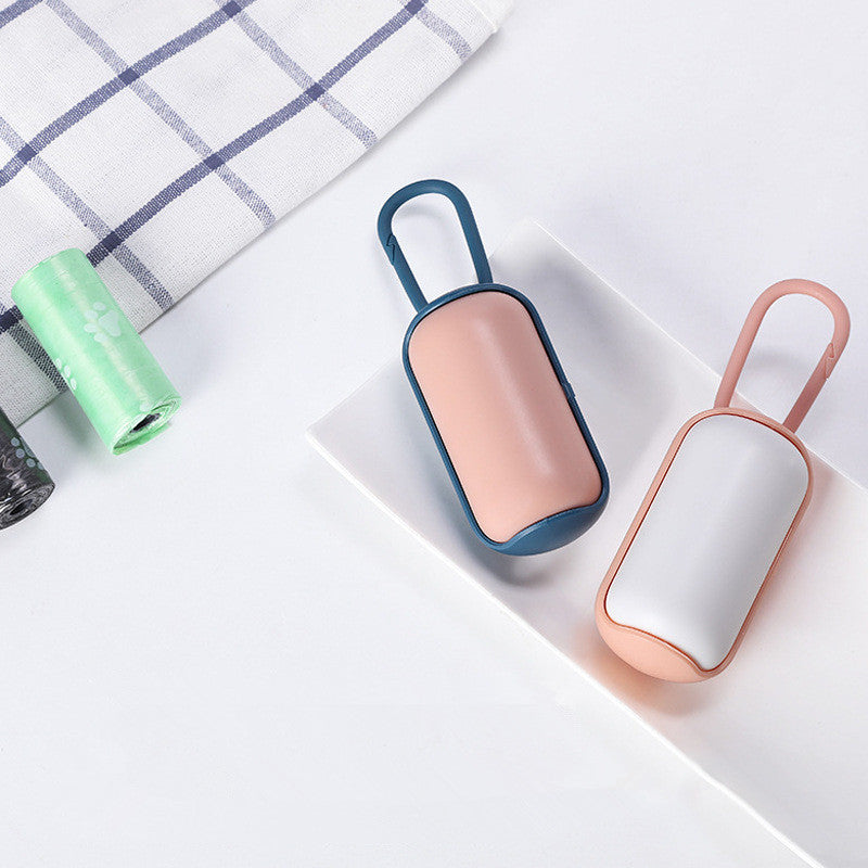 Portable Pet Waste Bag Dispenser – Dog & Cat Poop Bag Holder Clip