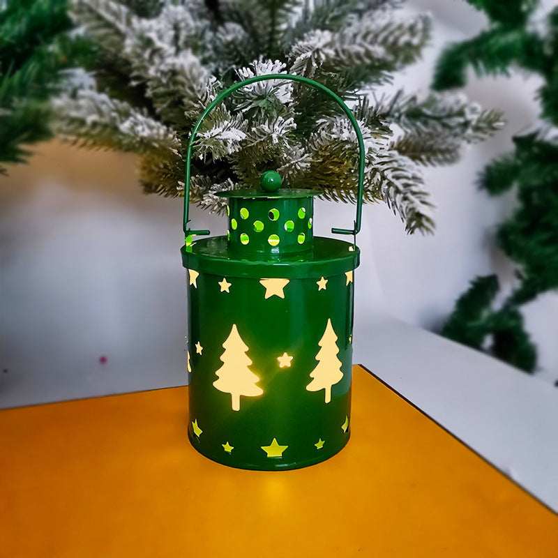 LED Christmas Candle Lantern – Nordic Style Holiday Decoration Light