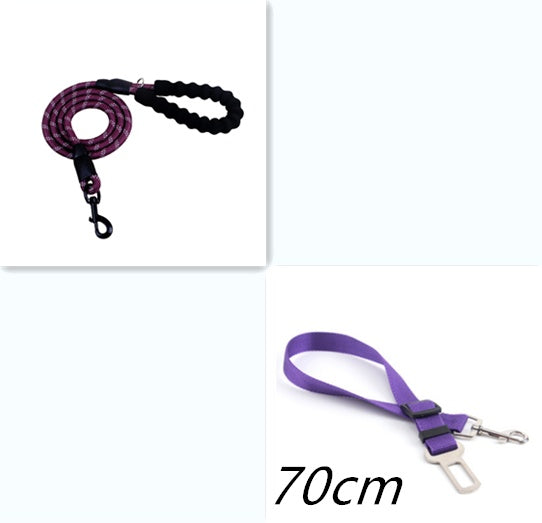 Reflective Nylon Dog Leash – Durable Rope for All Dogs
