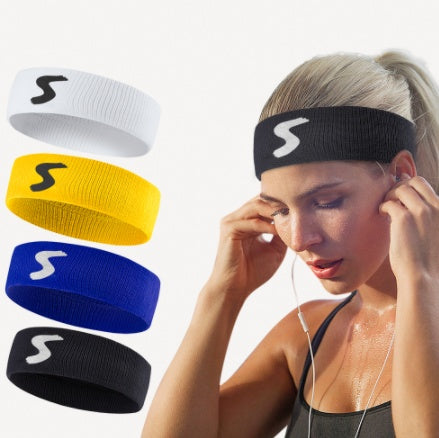 Sports Fitness Headband – Sweatproof Non-Slip Workout Band