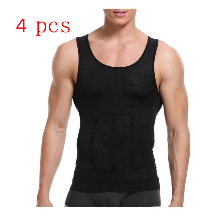 Men’s Slimming Body Shaper Vest – Tummy Control Compression Tank