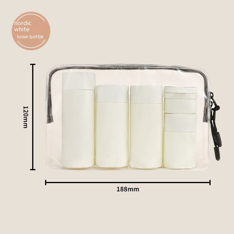 Travel Refillable Lotion Bottles Set – Portable Cosmetic Dispenser Kit