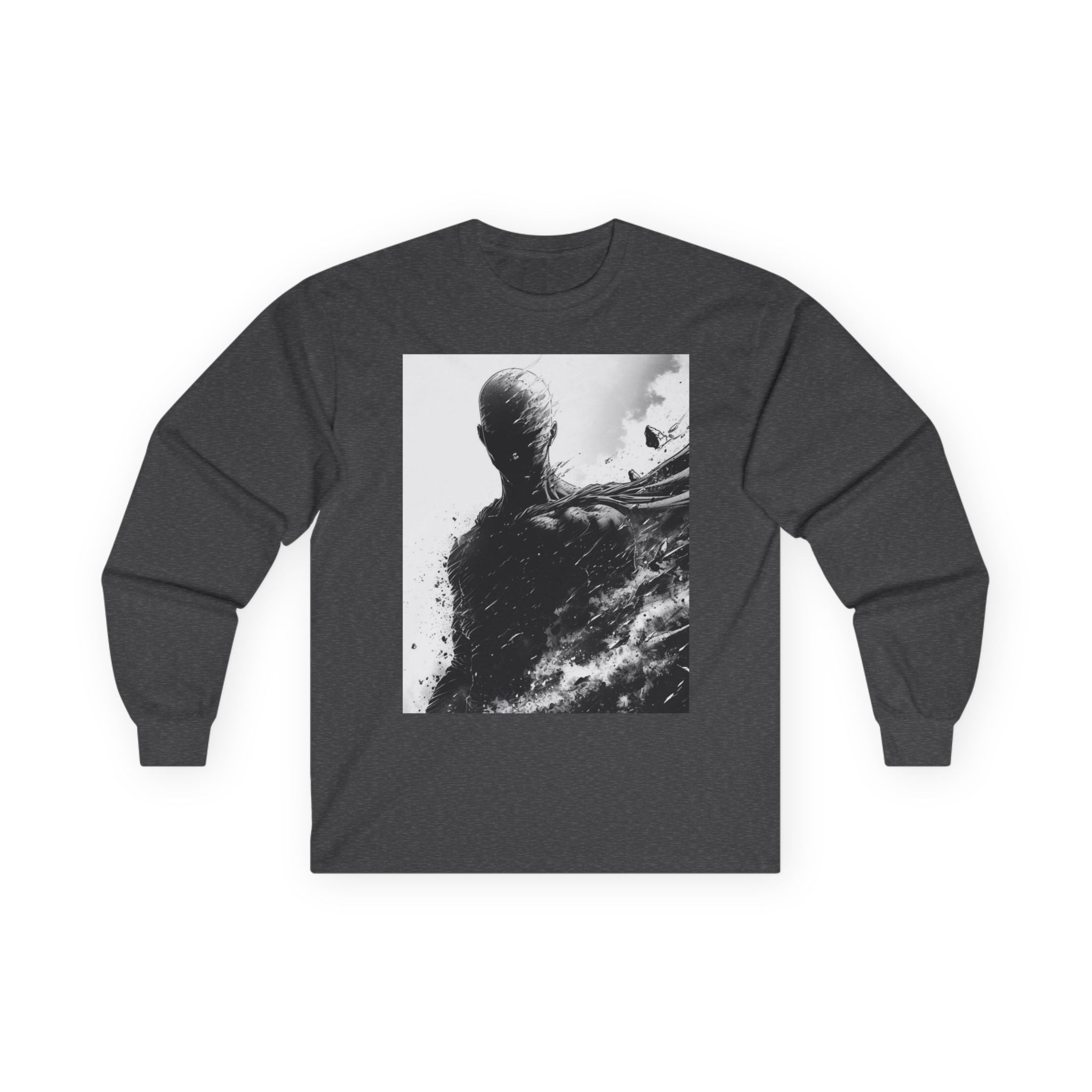 One Punch Man Saitama Long Sleeve Tee