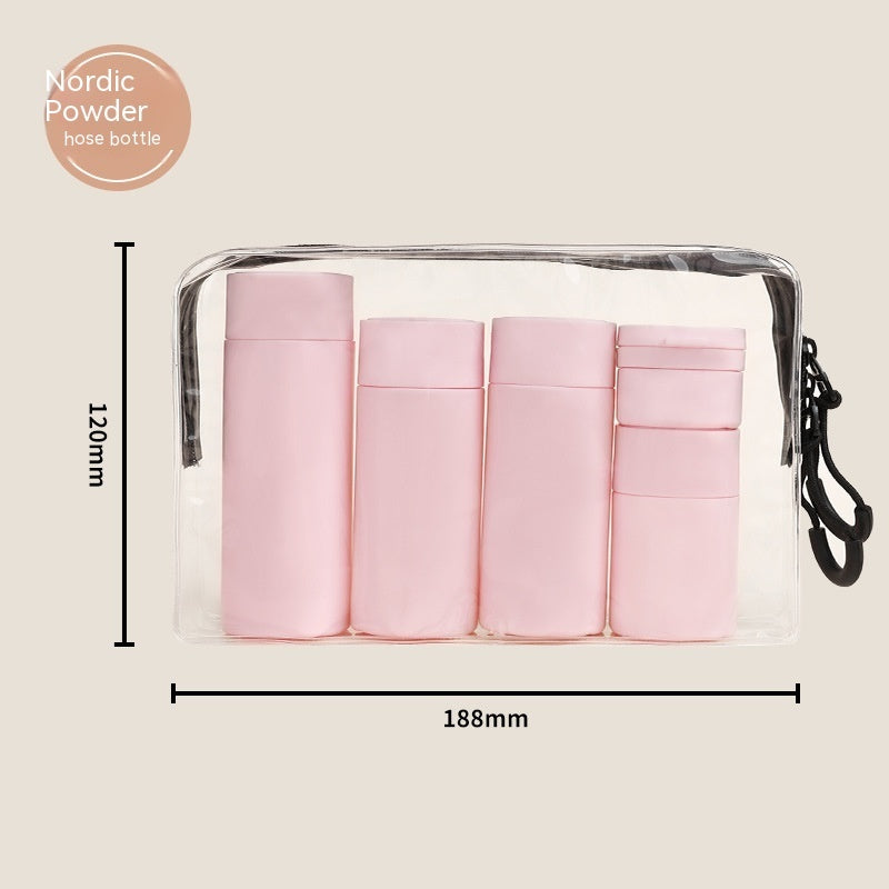 Travel Refillable Lotion Bottles Set – Portable Cosmetic Dispenser Kit