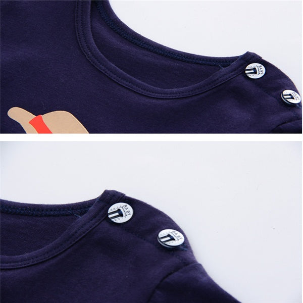 Cartoon Baby Clothes Set – Summer T-Shirt & Casual Outfit for Boys & Girls