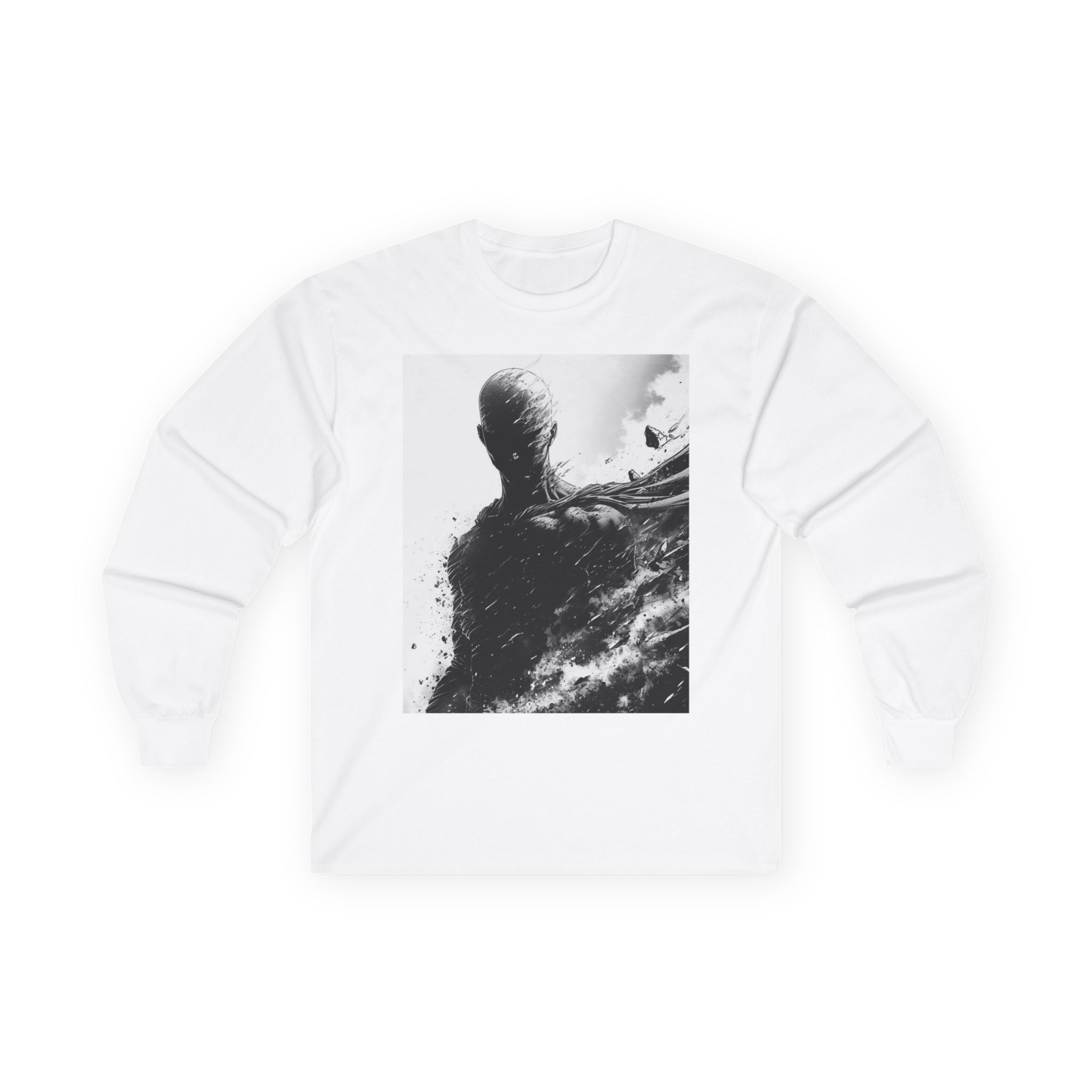 One Punch Man Saitama Long Sleeve Tee