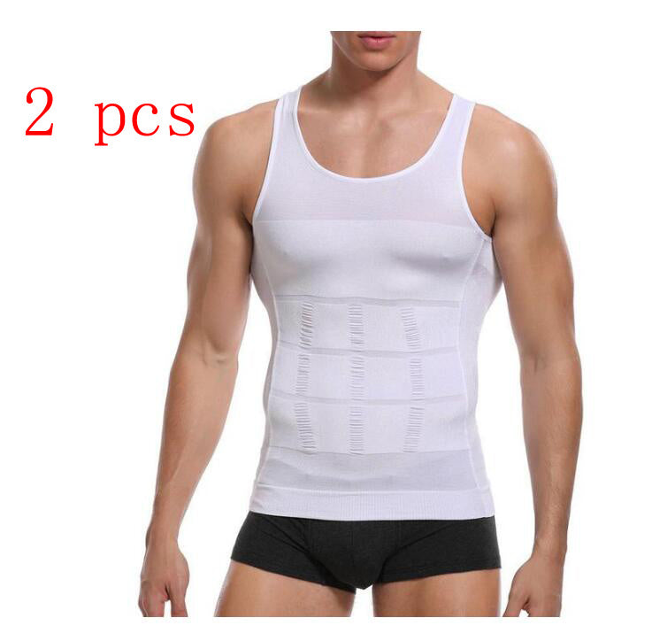 Men’s Slimming Body Shaper Vest – Tummy Control Compression Tank