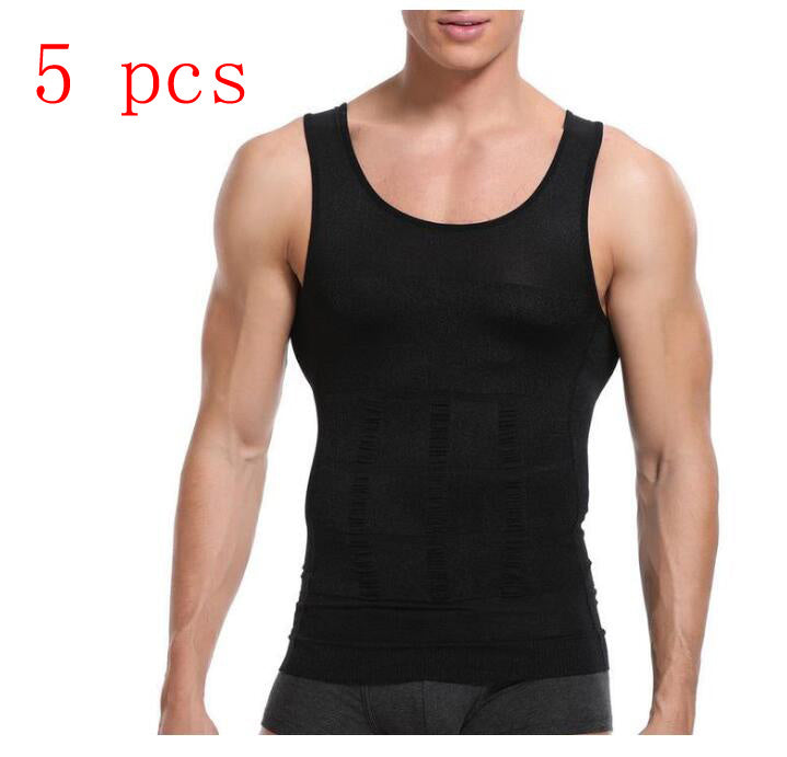 Men’s Slimming Body Shaper Vest – Tummy Control Compression Tank