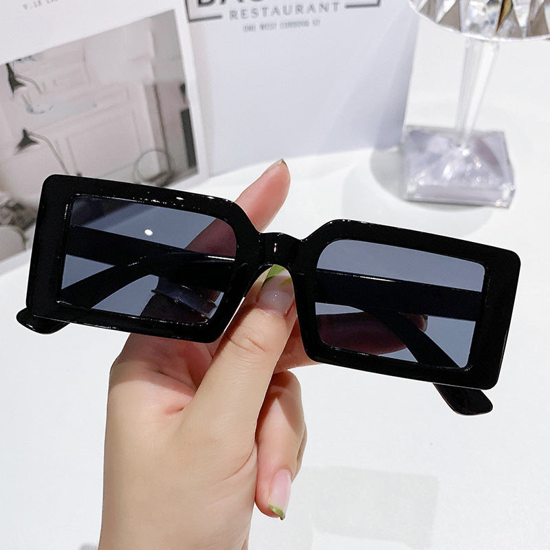 Jelly Color Square Beach Sunglasses