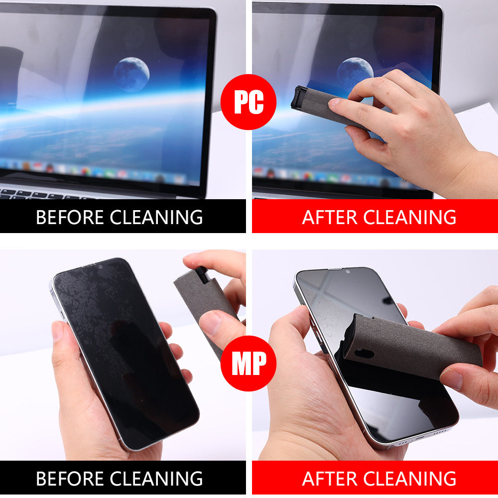 Mobile Screen Cleaner Set – 2-in-1 Cleaning & Storage Tool