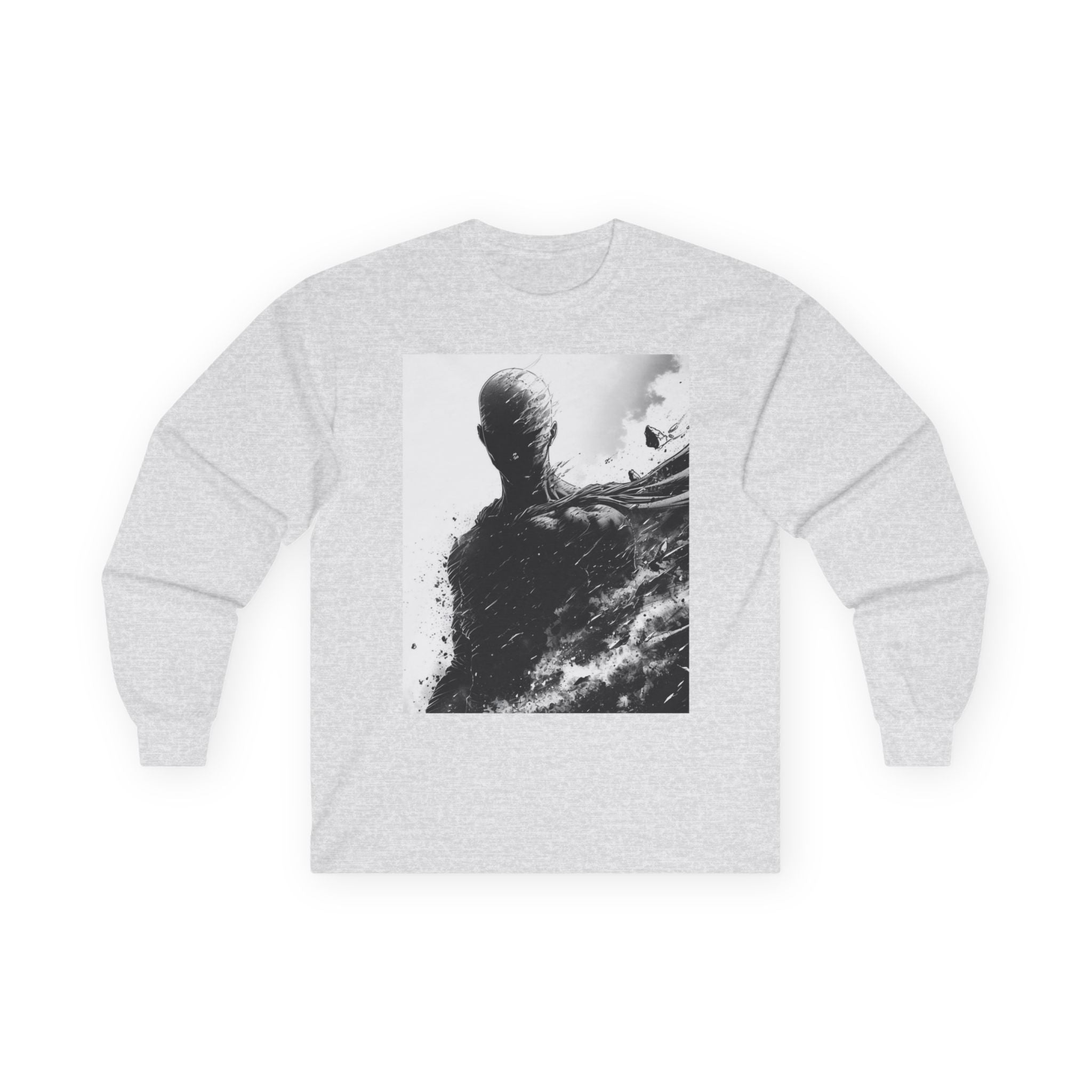 One Punch Man Saitama Long Sleeve Tee