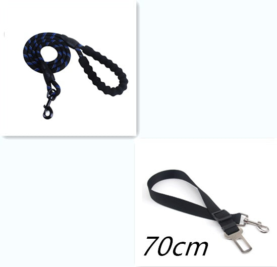 Reflective Nylon Dog Leash – Durable Rope for All Dogs