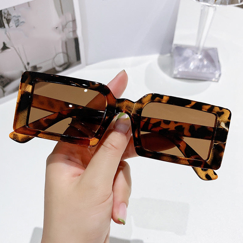Jelly Color Square Beach Sunglasses