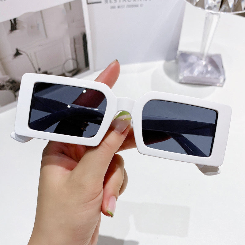 Jelly Color Square Beach Sunglasses