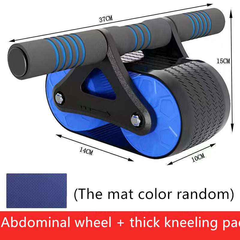 Automatic Rebound Ab Wheel Roller – Core & Waist Trainer