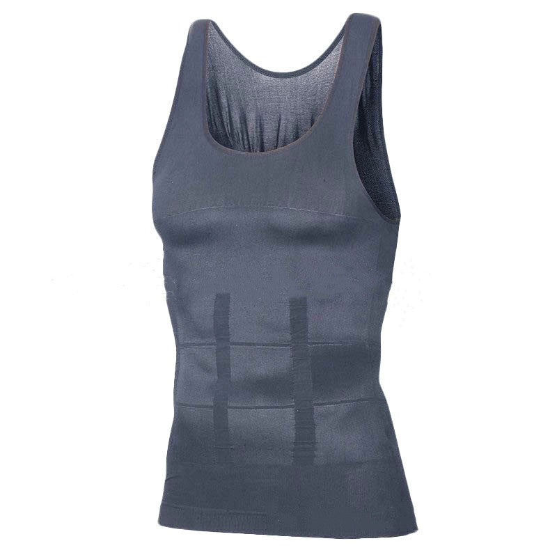 Men’s Slimming Body Shaper Vest – Tummy Control Compression Tank