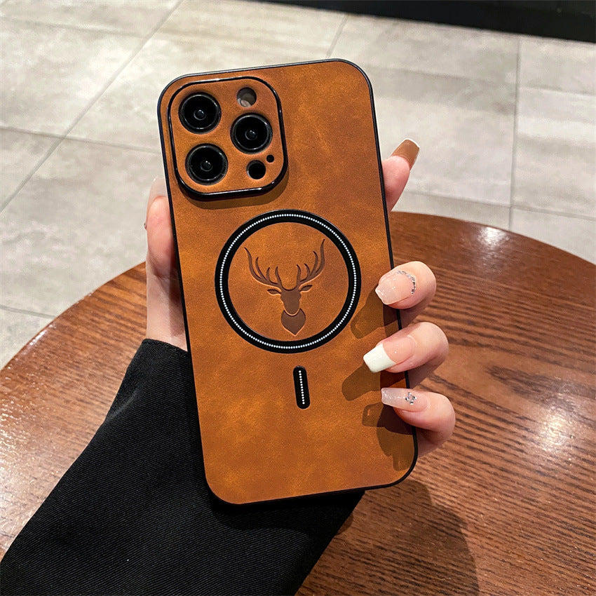 Elk Magnetic Cartoon Phone Case
